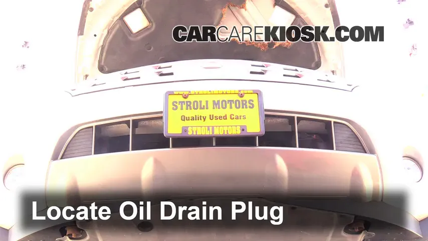 2003 Nissan Murano SE 3.5L V6 Oil Change Oil and Oil Filter